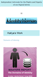Mobile Screenshot of identitywoman.net